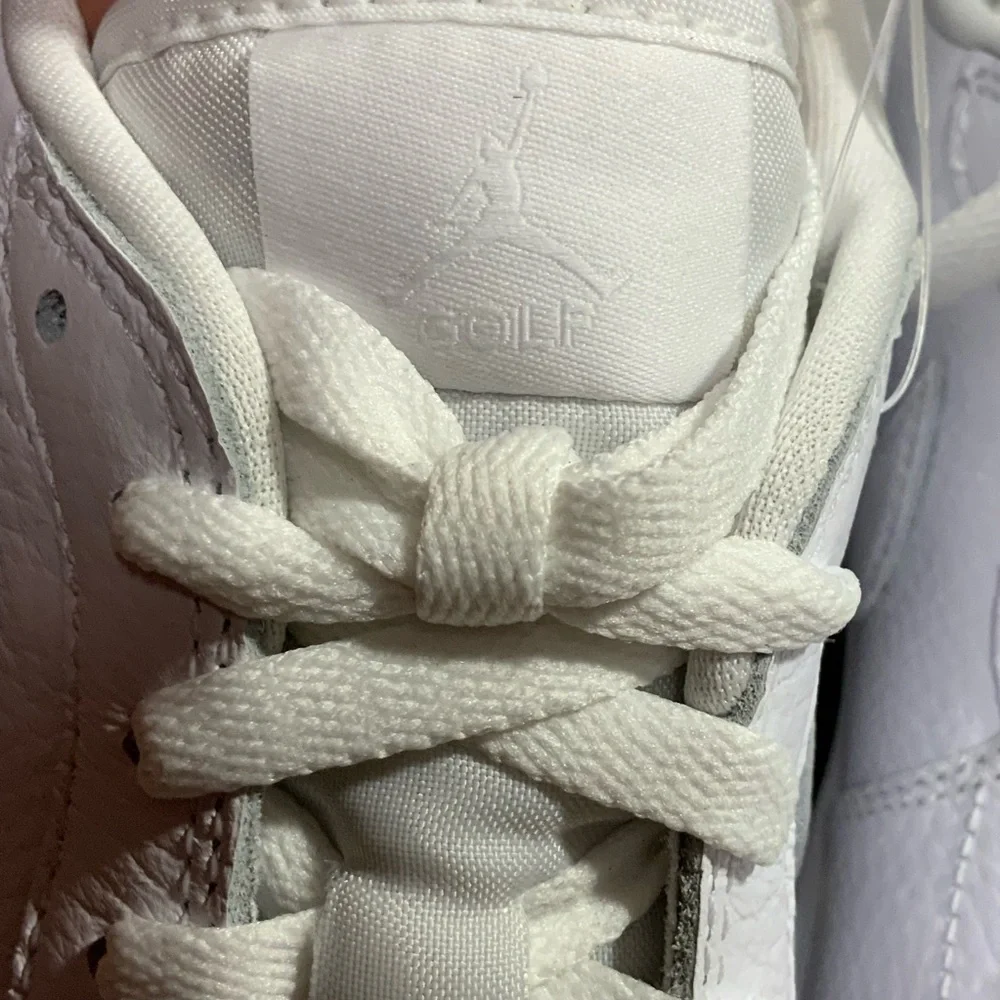 New Nike Air Jordan 1 Low Golf Triple White Size 11 Men’s DD9315-101